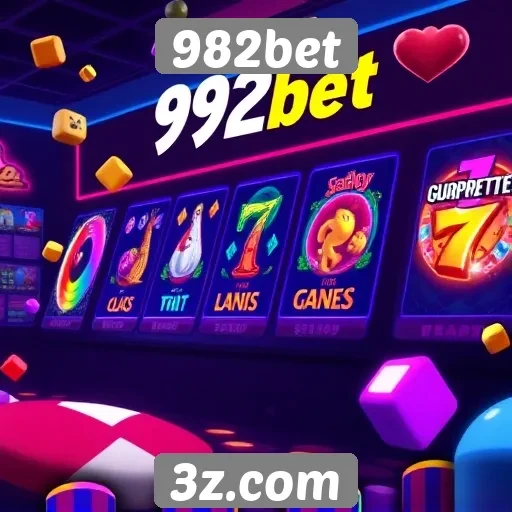 Exploração dos jogos disponíveis na plataforma 982bet