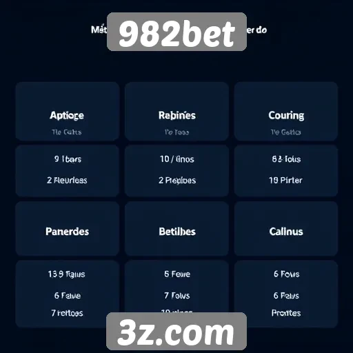 Métodos de pagamento aceitos no 982bet